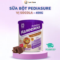 Sữa bột Pediasure Nga (400g) – Vị Socola (Dành cho bé từ 1-10 tuổi)