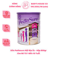 SỮA BỘT PEDIASURE ÚC HỘP 850g