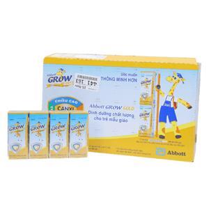 Sữa bột pha sẵn Abbott Grow hương vani - Thùng 36 hộp 110ml