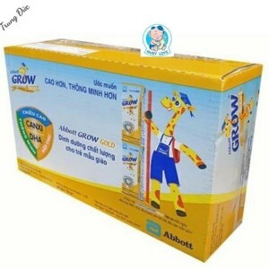 Sữa bột pha sẵn Abbott Grow hương vani - Thùng 36 hộp 110ml