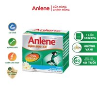 Sữa bột pha sẵn Anlene đậm đặc 4x vani 125ml