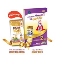 Sữa bột pha sẵn Care 100 gold 110ml x 48 hộp
