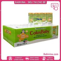 Sữa Bột Pha Sẵn Colosbaby 110 ml Dạng Nước Thùng 48 Hộp