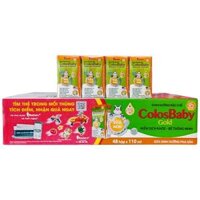Sữa Bột Pha Sẵn ColosBaby IQ Gold 110ml - Thùng 48 Hộp