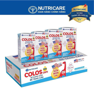 Sữa bột pha sẵn ColosCare 110ml 48 hộp (6 tháng trở lên)
