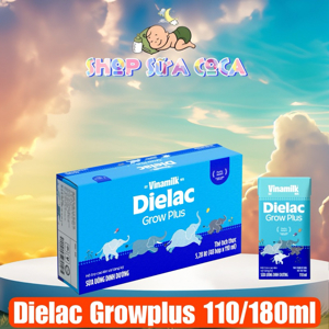 Sữa bột pha sẵn Dielac Grow Plus 110ml - Thùng 48 hộp
