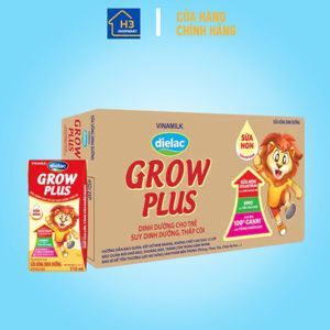 Sữa bột pha sẵn Dielac Grow Plus 110ml - Lốc 4 hộp