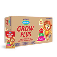 Sữa bột pha sẵn dielac Grow Plus vinamilk Thùng 48 hộp x 110ml