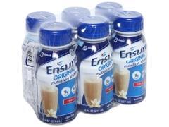 Sữa bột pha sẵn Ensure Original vani chai 237ml