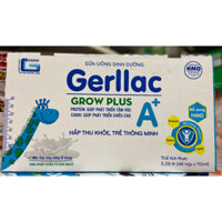 Sữa bột pha sẵn Gerllac Grow Plus A+ hộp 110ml ( Thùng 48 hộp*110ml )