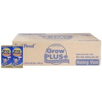 Sữa Bột Pha Sẵn Grow Plus (Xanh) Tăng Cân 180ml (Thùng 48 Hộp)