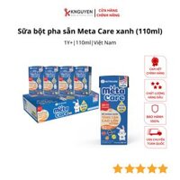 Sữa bột pha sẵn meta care xanh (110ml) - 10 tỷ lợi khuẩn