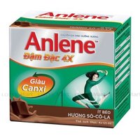 Sữa Bột Pha Sẵn Nước Anlene 4X Ít Béo Hương Socola Lốc 4 Hộp 125ml