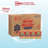 Sữa bột pha sẵn nutifood Growplus đỏ 110ml