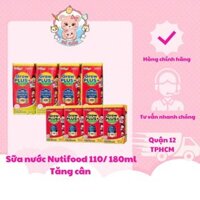Sữa Bột Pha Sẵn Nutifood GrowPLUS+ Đỏ (Suy Dinh Dưỡng) - Trên 1 Tuổi - Tăng Cân, Tăng Chiều Cao (48 Hộp x 180ml/110ml)