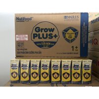 Sữa bột pha sẵn Nutifood Growplus sữa non - vàng 180ml (thùng 48 hộp)