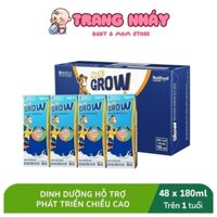 Sữa Bột Pha Sẵn Nuvi Grow phát triển chiều cao cho bé, thùng 48 hộp 180ml - SỮA BỈM TRANG NHÁY 2