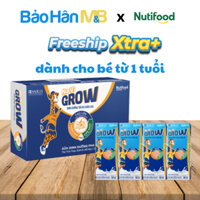 Sữa Bột Pha Sẵn Nuvi Grow NutiFood (1+) - Thùng 48 Hộp 110ml, 180ml  - Phát Triển Chiều Cao