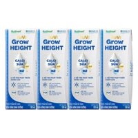Sữa Bột Pha Sẵn NUVI GROW HEIGHT ít đường 180ML (lốc 4 hộp)