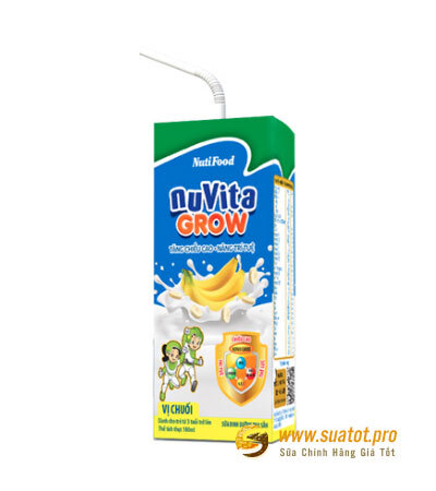 Sữa bột pha sẵn Nuvita grow 110ml - 48 hộp