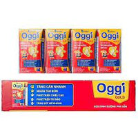 Sữa bột pha sẵn Oggi Gold 110ml x 48 hộp cho trẻ từ 1-10 tuổi