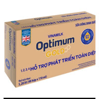 sữa bột pha sẵn optimum gold vinamilk 110ml (thùng 48 hộp)