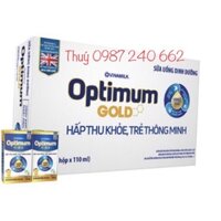 Sữa bột pha sẵn optimum loại 110ml(1 thùng 48 hộp)
