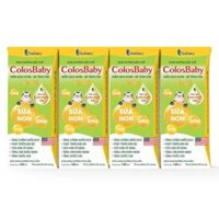 Sữa Bột Pha Sẵn Vitadairy Colosbaby 110ML- 180ML (lốc 4 hộp)