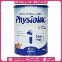 Sữa Bột Physiolac 1 900g (Cho Trẻ Từ 0-6 Tháng Tuổi)