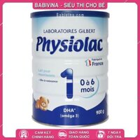 Sữa Bột Physiolac 1 900g (Cho Trẻ Từ 0-6 Tháng Tuổi)
