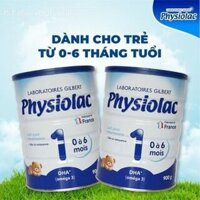 Sữa Bột Physiolac số 1 Hộp 400g và 900g - Nhập khẩu Pháp - Date 2023-2026