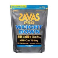 Sữa bột protein SAVAS PRO hương sữa chua giảm cân 800g