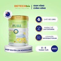 Sữa bột PURELAC số 1 800g nhập khẩu từ New Zealand