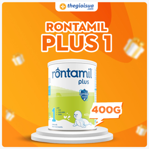 Sữa bột Rontamil Plus 1 - 400g (dành cho trẻ từ 0-6 tháng)