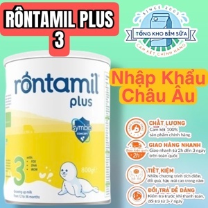Sữa bột Rontamil Plus 3 - 400g (dành cho trẻ từ 12-36 tháng)