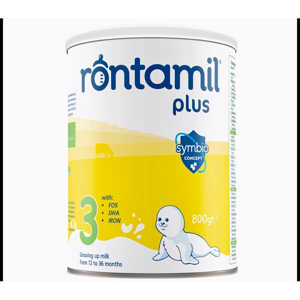 Sữa bột Rontamil Plus 3 - 800g (dành cho trẻ từ 12-36 tháng)