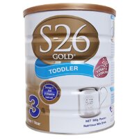 Sữa bột S-26 số 3 Gold Toddler của Úc cho trẻ từ 1 đến 2 tuổi hộp 900g