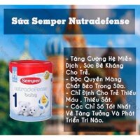 Sữa bột Semper Nutradefense baby của Nga 400gam