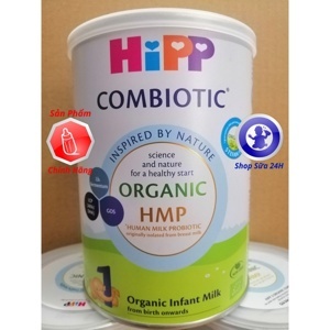 Sữa bột Hipp 1 Combiotic Organic - hộp 350g (dành cho trẻ từ 0 - 6 tháng)