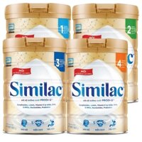 Sữa Bột Similac 0+,3,4 HMO 900g Dinh Dưỡng 5G Mới