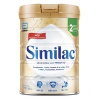 Sữa bột Similac 2 900g/lon Dinh Dưỡng 5G Mới- Nghé Vàng