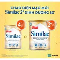 Sữa bột Similac 2+ (Similac 4 cũ) 850g/lon Dinh Dưỡng 5G Mới
