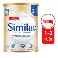 Sữa bột Similac 3 1.7kg/lon Dinh Dưỡng 5G