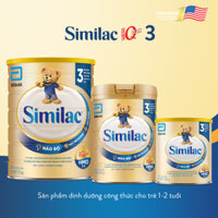 Sữa bột Similac 3 400g/lon Dinh Dưỡng 5G Mới