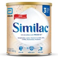 Sữa bột Similac 3 400g-900g-1700g/lon Dinh Dưỡng 5G Mới