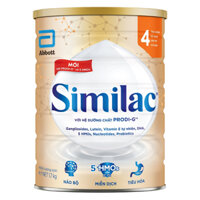 Sữa bột Similac 4 1.7kg/lon Dinh Dưỡng 5G Mới 2025