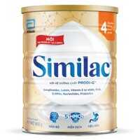 Sữa bột Similac 4 lon 900g Abbott