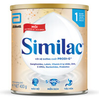 Sữa bột Similac 5G số 1 400g (cho bé 0-6 tháng tuổi)