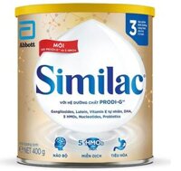 Sữa bột Similac 5G số 3 400g(1 - 2 tuổi)