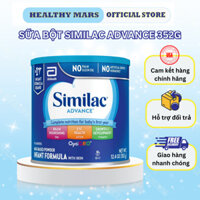 SỮA BỘT SIMILAC ADVANCE 352G, SỮA SIMILAC NỘI ĐỊA MỸ 352G CHO BÉ 0 - 12 THÁNG - HEALTHYMARS